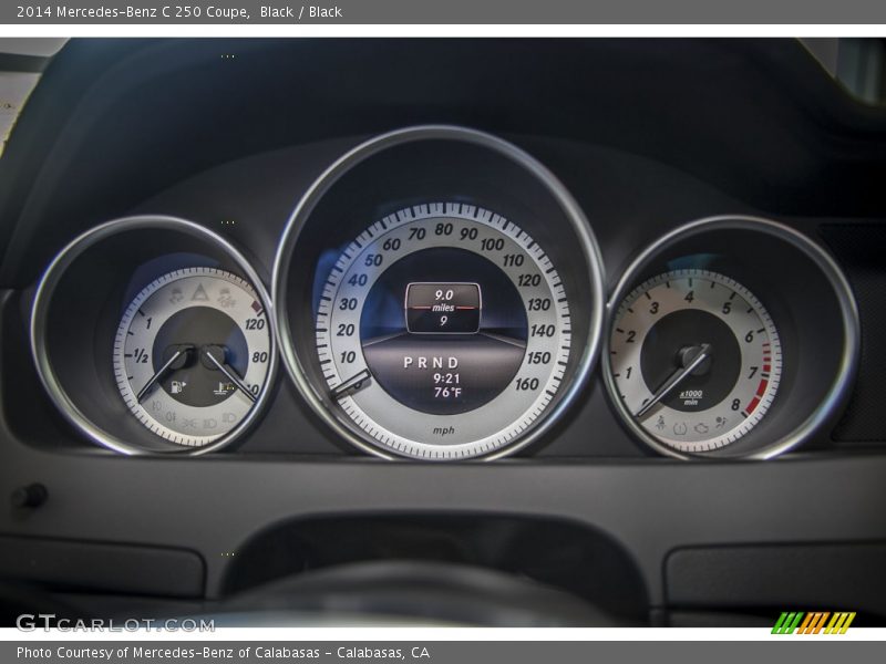 Black / Black 2014 Mercedes-Benz C 250 Coupe