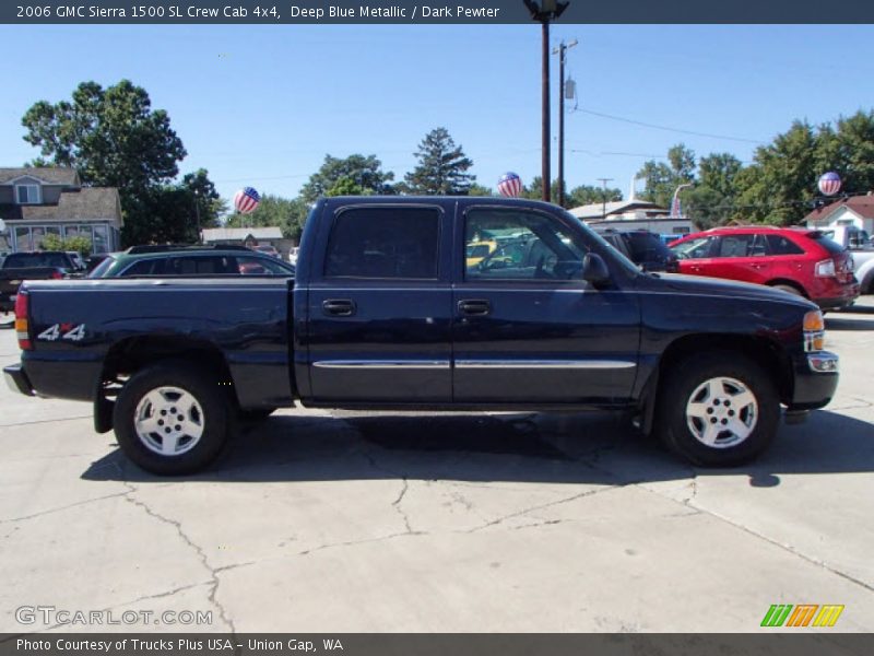 Deep Blue Metallic / Dark Pewter 2006 GMC Sierra 1500 SL Crew Cab 4x4