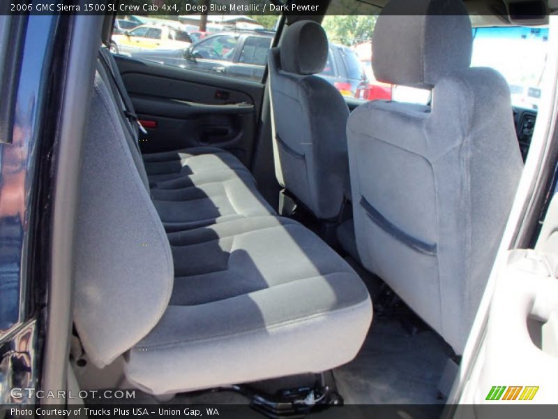 Deep Blue Metallic / Dark Pewter 2006 GMC Sierra 1500 SL Crew Cab 4x4