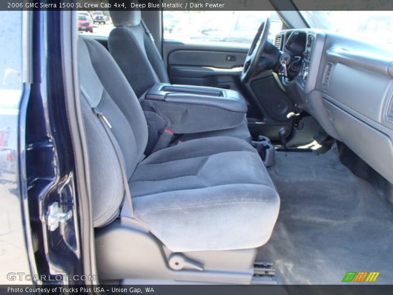 Deep Blue Metallic / Dark Pewter 2006 GMC Sierra 1500 SL Crew Cab 4x4