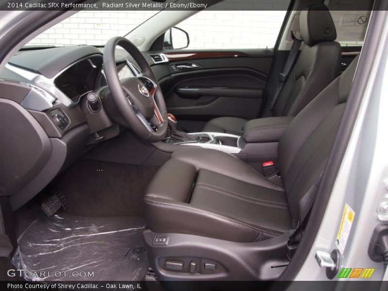 Front Seat of 2014 SRX Performance