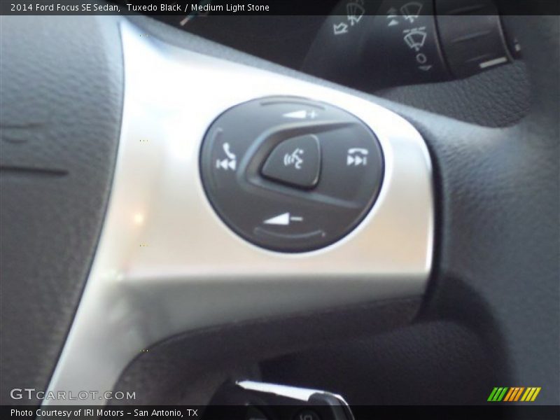 Tuxedo Black / Medium Light Stone 2014 Ford Focus SE Sedan