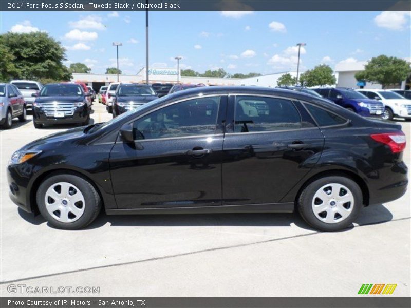 Tuxedo Black / Charcoal Black 2014 Ford Focus S Sedan