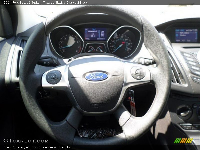 Tuxedo Black / Charcoal Black 2014 Ford Focus S Sedan