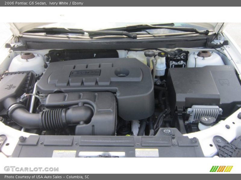Ivory White / Ebony 2006 Pontiac G6 Sedan