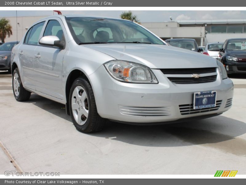 Ultra Silver Metallic / Gray 2008 Chevrolet Cobalt LT Sedan