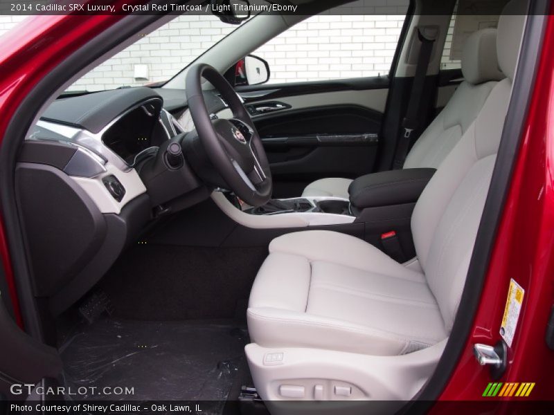 Front Seat of 2014 SRX Luxury
