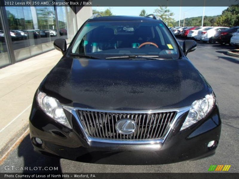 Stargazer Black / Black 2012 Lexus RX 350 AWD