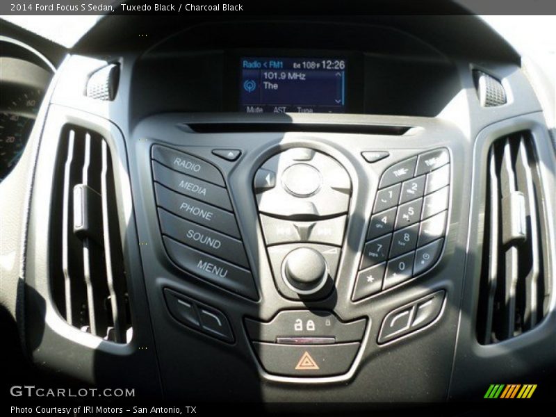 Tuxedo Black / Charcoal Black 2014 Ford Focus S Sedan