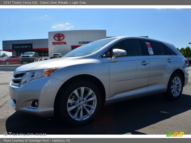 Classic Silver Metallic / Light Gray 2013 Toyota Venza XLE