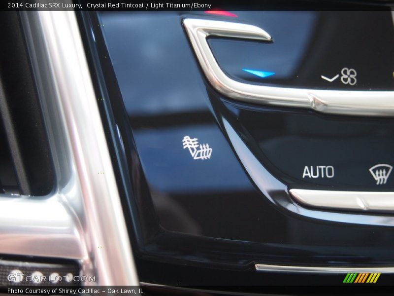 Crystal Red Tintcoat / Light Titanium/Ebony 2014 Cadillac SRX Luxury