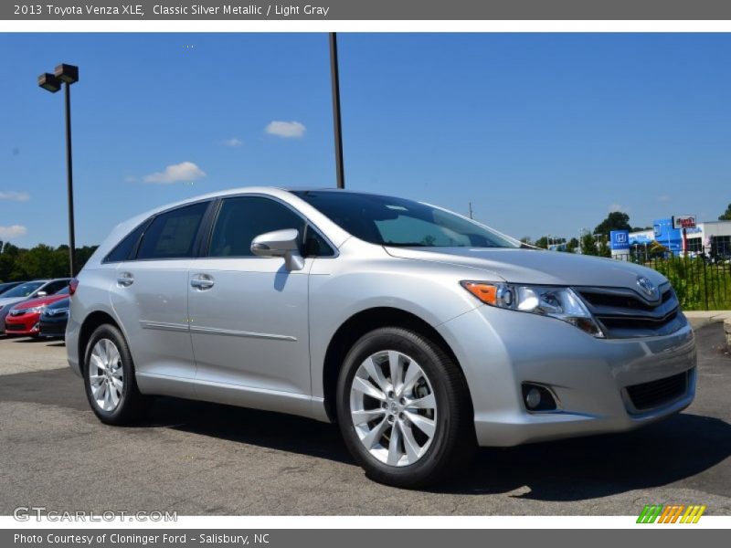 Classic Silver Metallic / Light Gray 2013 Toyota Venza XLE