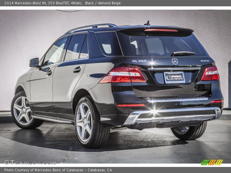 Black / Almond Beige 2014 Mercedes-Benz ML 350 BlueTEC 4Matic