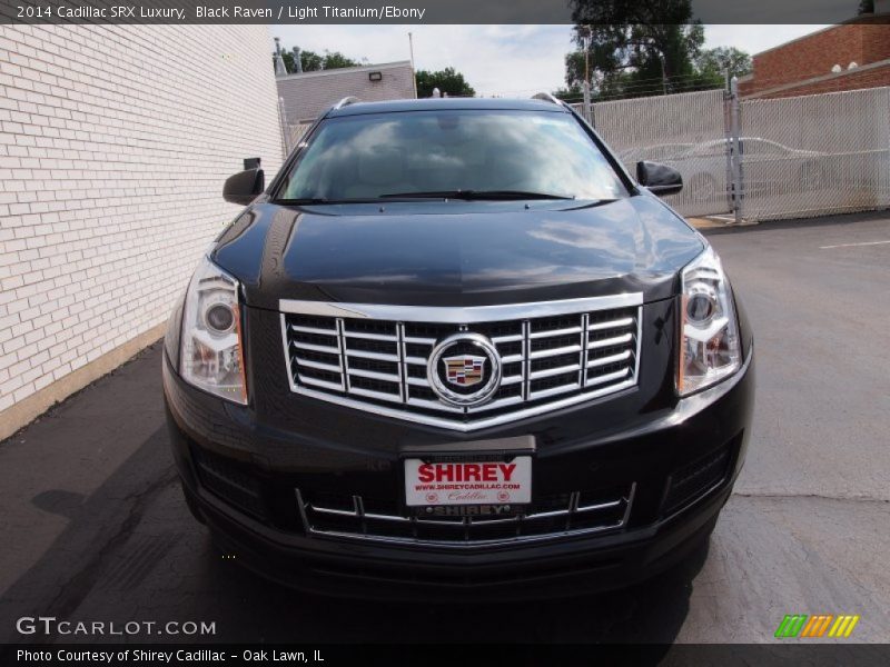 Black Raven / Light Titanium/Ebony 2014 Cadillac SRX Luxury