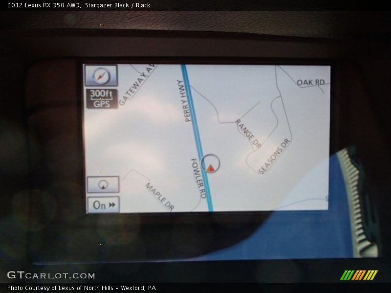Stargazer Black / Black 2012 Lexus RX 350 AWD