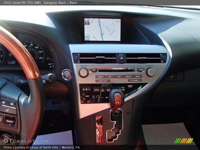 Stargazer Black / Black 2012 Lexus RX 350 AWD