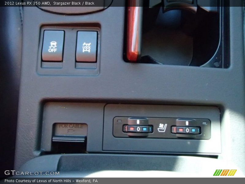 Stargazer Black / Black 2012 Lexus RX 350 AWD