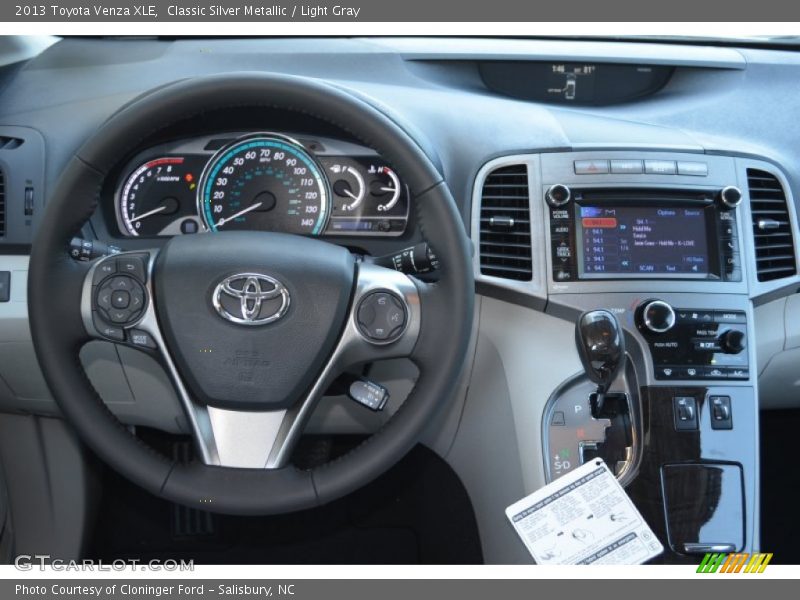 Classic Silver Metallic / Light Gray 2013 Toyota Venza XLE