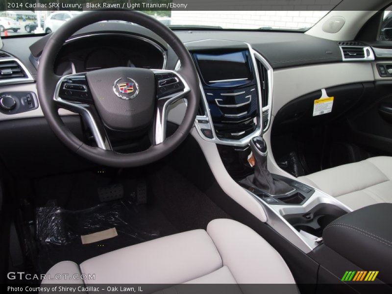 Light Titanium/Ebony Interior - 2014 SRX Luxury 