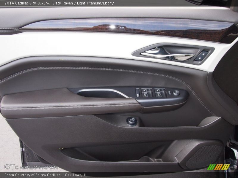 Black Raven / Light Titanium/Ebony 2014 Cadillac SRX Luxury