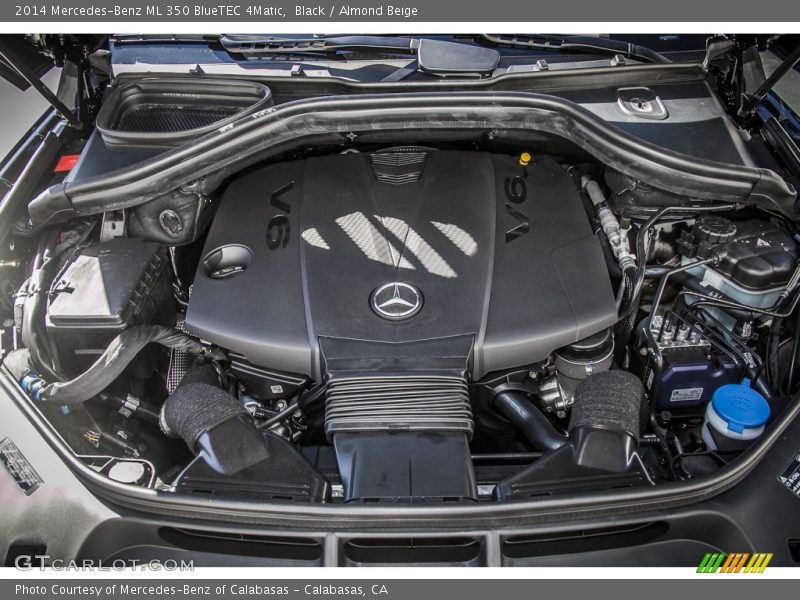 Black / Almond Beige 2014 Mercedes-Benz ML 350 BlueTEC 4Matic