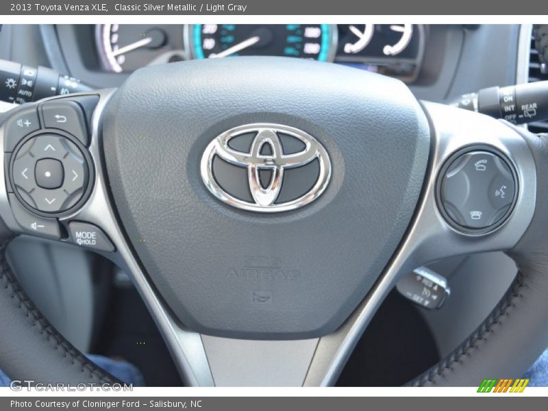 Classic Silver Metallic / Light Gray 2013 Toyota Venza XLE