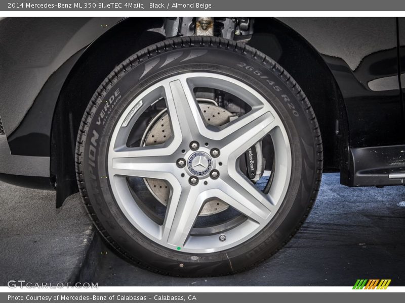 Black / Almond Beige 2014 Mercedes-Benz ML 350 BlueTEC 4Matic