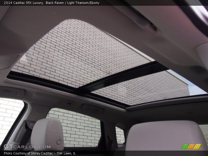 Black Raven / Light Titanium/Ebony 2014 Cadillac SRX Luxury