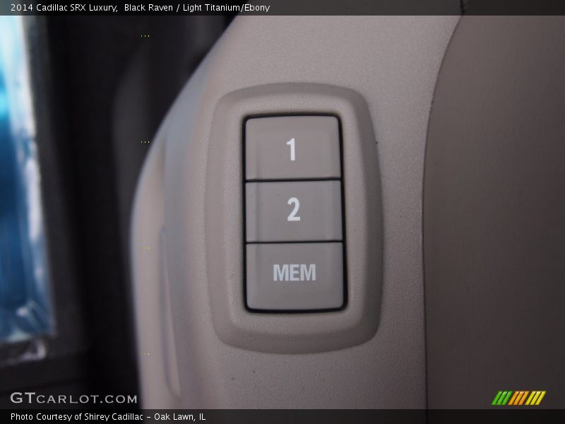 Black Raven / Light Titanium/Ebony 2014 Cadillac SRX Luxury