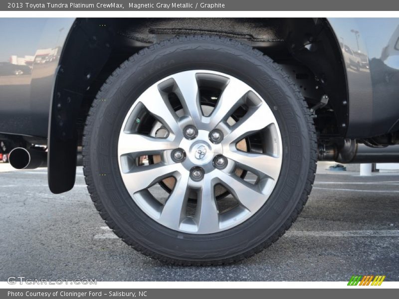 Magnetic Gray Metallic / Graphite 2013 Toyota Tundra Platinum CrewMax