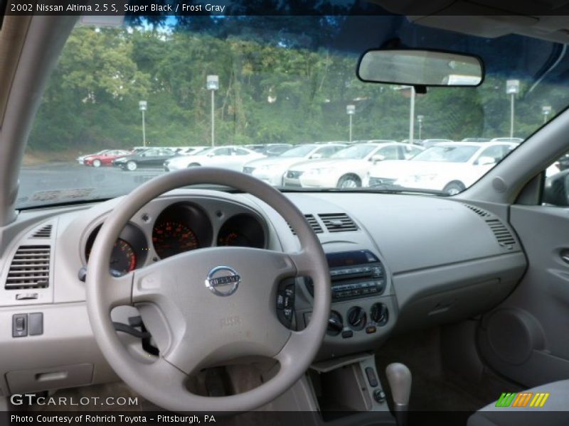 Super Black / Frost Gray 2002 Nissan Altima 2.5 S