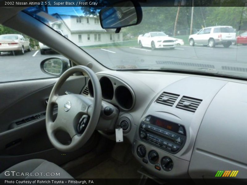 Super Black / Frost Gray 2002 Nissan Altima 2.5 S