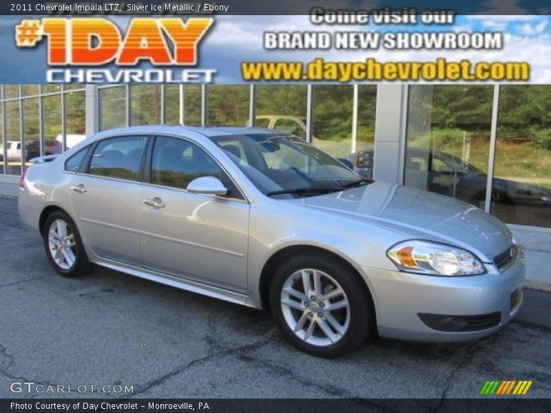 Silver Ice Metallic / Ebony 2011 Chevrolet Impala LTZ