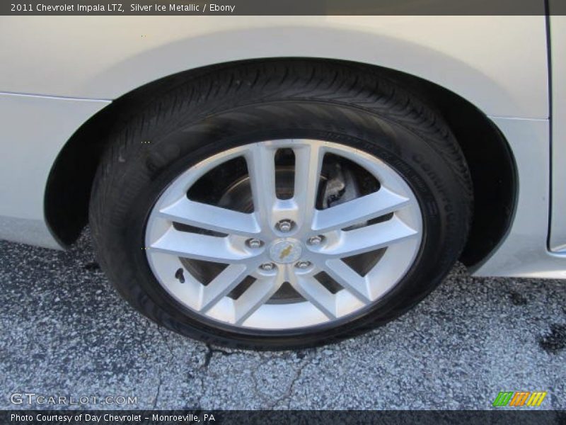 Silver Ice Metallic / Ebony 2011 Chevrolet Impala LTZ