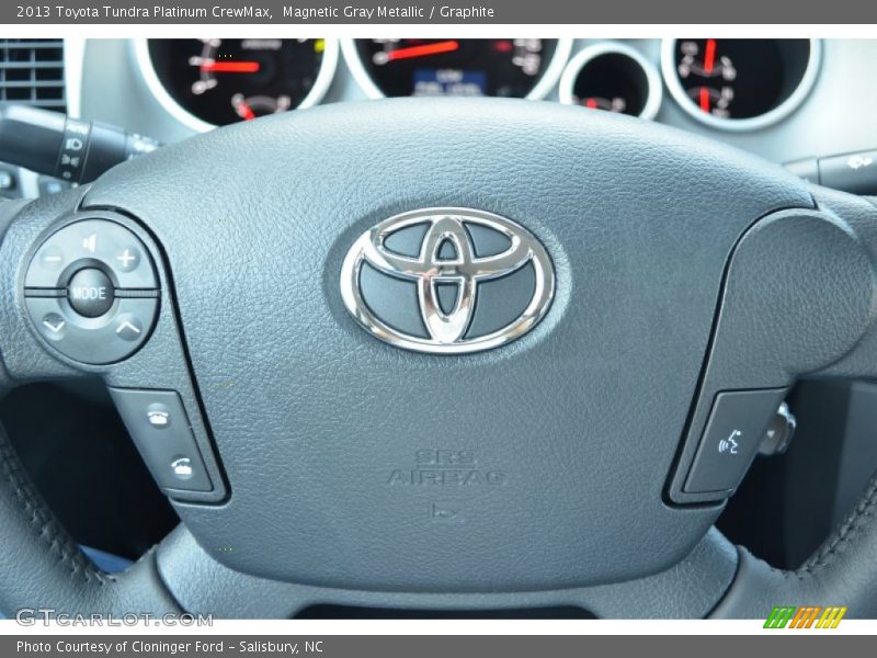 Magnetic Gray Metallic / Graphite 2013 Toyota Tundra Platinum CrewMax
