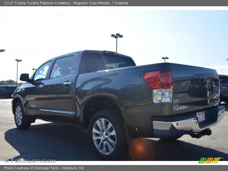 Magnetic Gray Metallic / Graphite 2013 Toyota Tundra Platinum CrewMax
