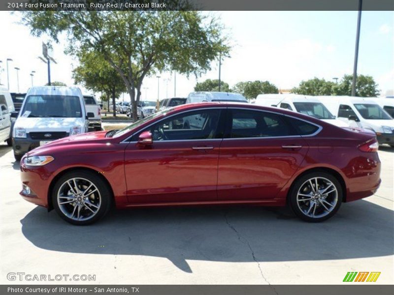  2014 Fusion Titanium Ruby Red