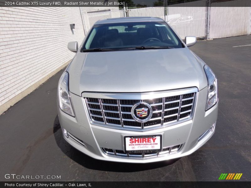Radiant Silver Metallic / Jet Black 2014 Cadillac XTS Luxury FWD