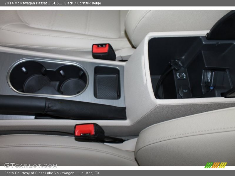 Black / Cornsilk Beige 2014 Volkswagen Passat 2.5L SE