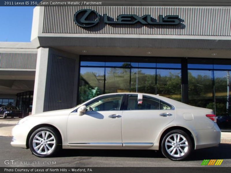 Satin Cashmere Metallic / Parchment 2011 Lexus ES 350