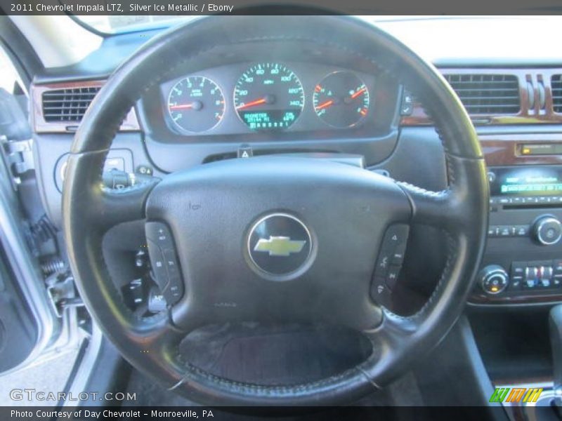 Silver Ice Metallic / Ebony 2011 Chevrolet Impala LTZ