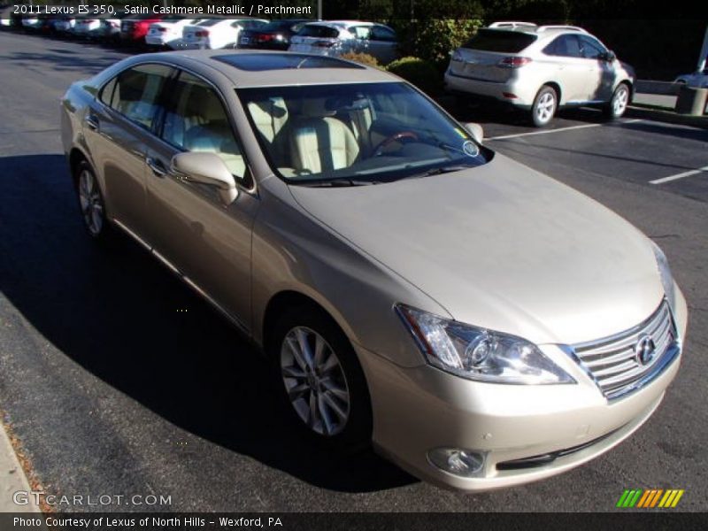 Satin Cashmere Metallic / Parchment 2011 Lexus ES 350