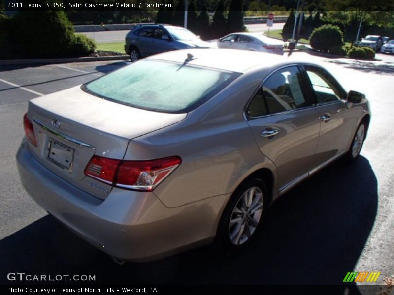 Satin Cashmere Metallic / Parchment 2011 Lexus ES 350