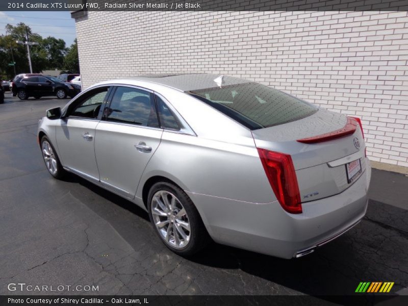 Radiant Silver Metallic / Jet Black 2014 Cadillac XTS Luxury FWD