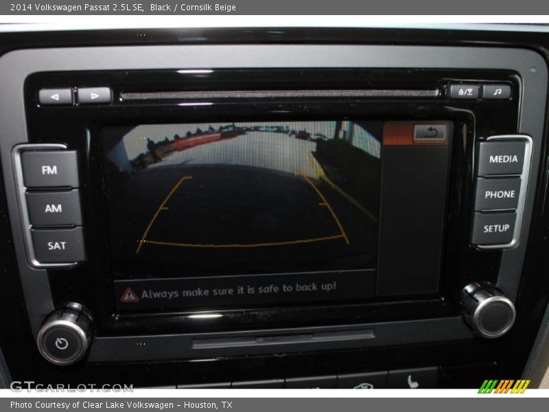 Black / Cornsilk Beige 2014 Volkswagen Passat 2.5L SE