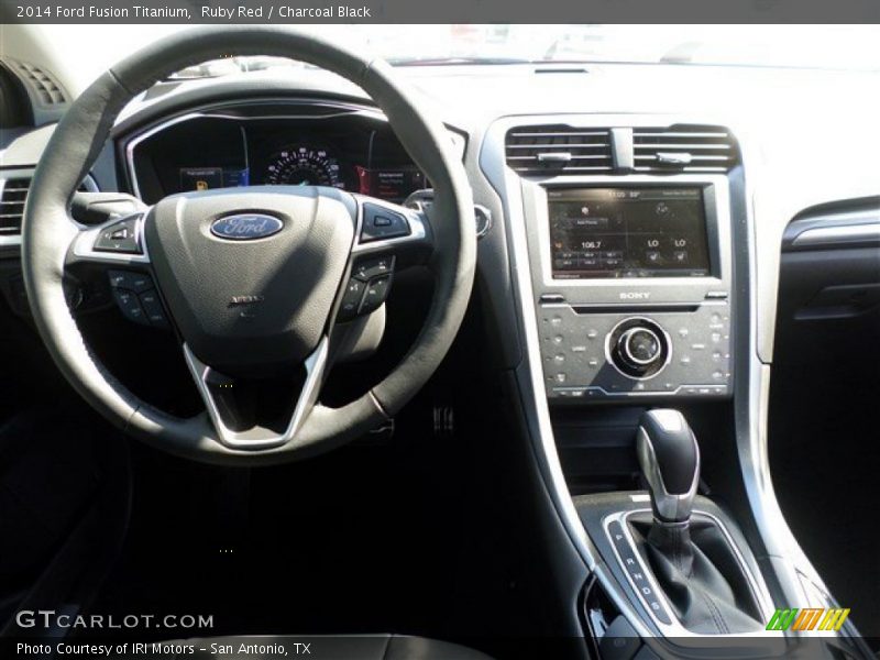 Dashboard of 2014 Fusion Titanium