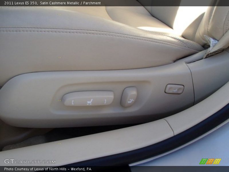 Satin Cashmere Metallic / Parchment 2011 Lexus ES 350