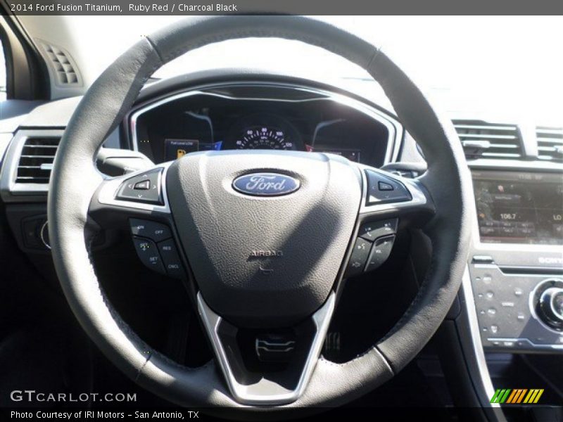  2014 Fusion Titanium Steering Wheel