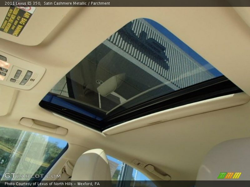 Satin Cashmere Metallic / Parchment 2011 Lexus ES 350