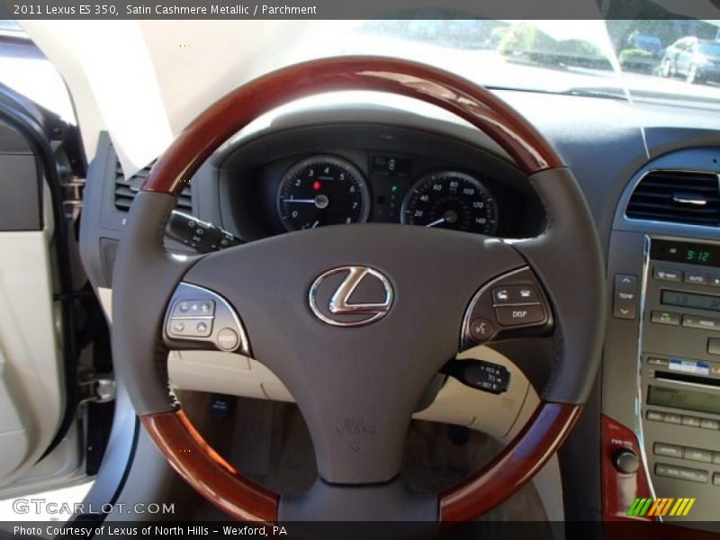 Satin Cashmere Metallic / Parchment 2011 Lexus ES 350